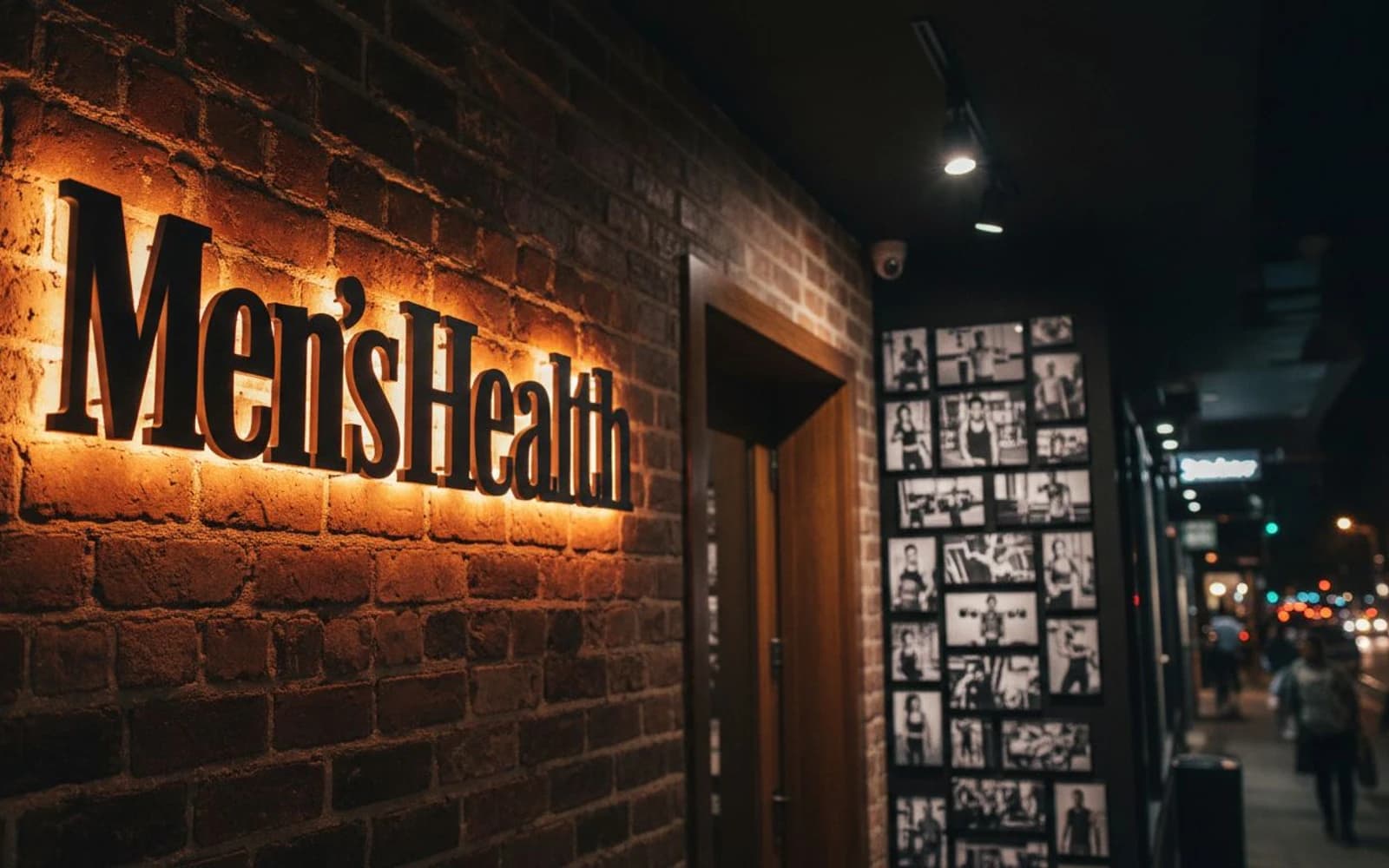 Backlit sign mockup for ERA Fit